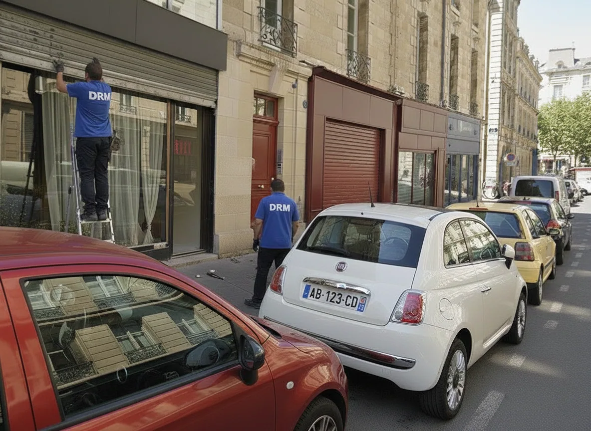 Déblocage de rideau métallique bloqué à Paris 14